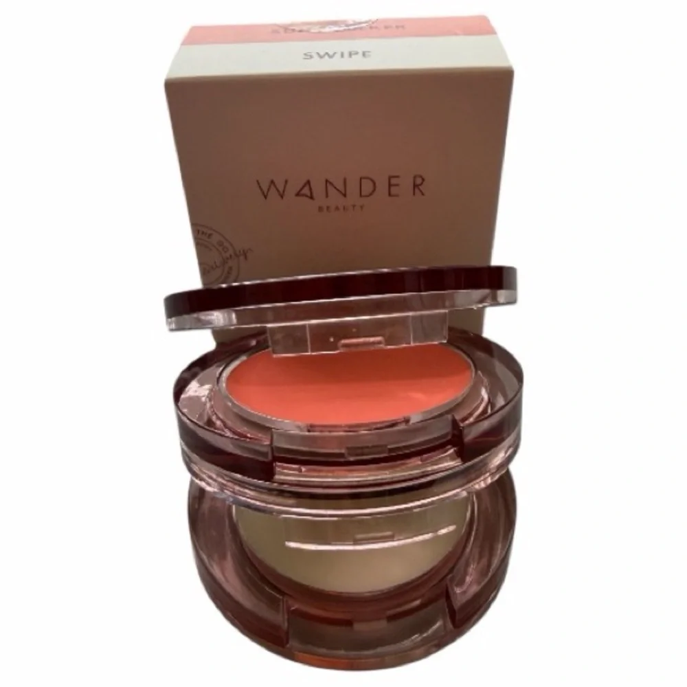 Wander Beauty “Suite Talker/Swipe”Double Date Lip and Cheek Balm Full Size NIB